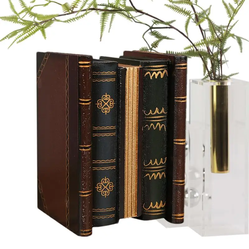 Simulation Book Shape Jewelry Storage Box For Club Bar Salon Villa Fashion Living Room Fake Book Hotel Decor Shelf Photo Props