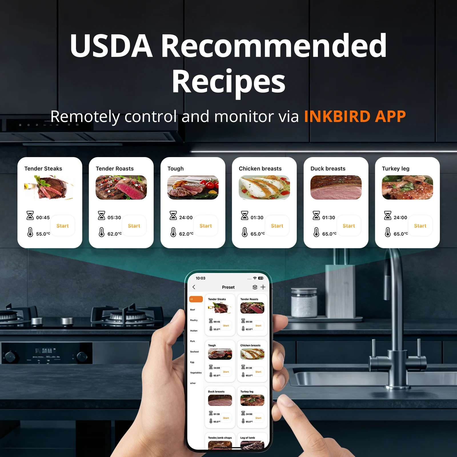 INKBIRD SSV-103-W 1000W WiFi S - огляд і ціна Digital Sous Vide Precision Cooker