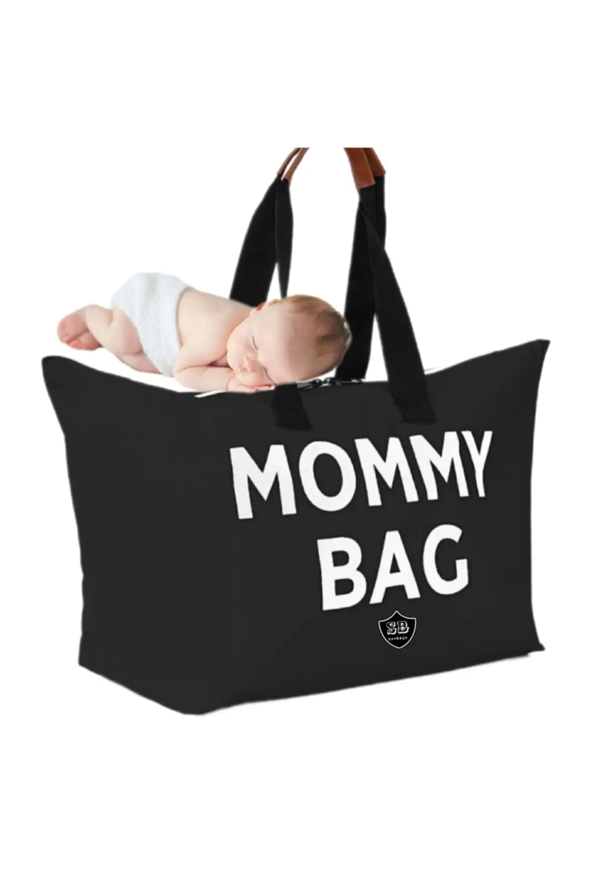 DOLBOVI Mommy Bag printed baby care Bag lined Hospital Bag