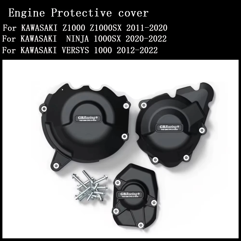 

For KAWASAKI Z1000/SX 2011-2020 NINJA 1000SX 2020-2022 VERSYS 1000 2012-2022 Motorcycles Engine Protection Cover For GB Racing