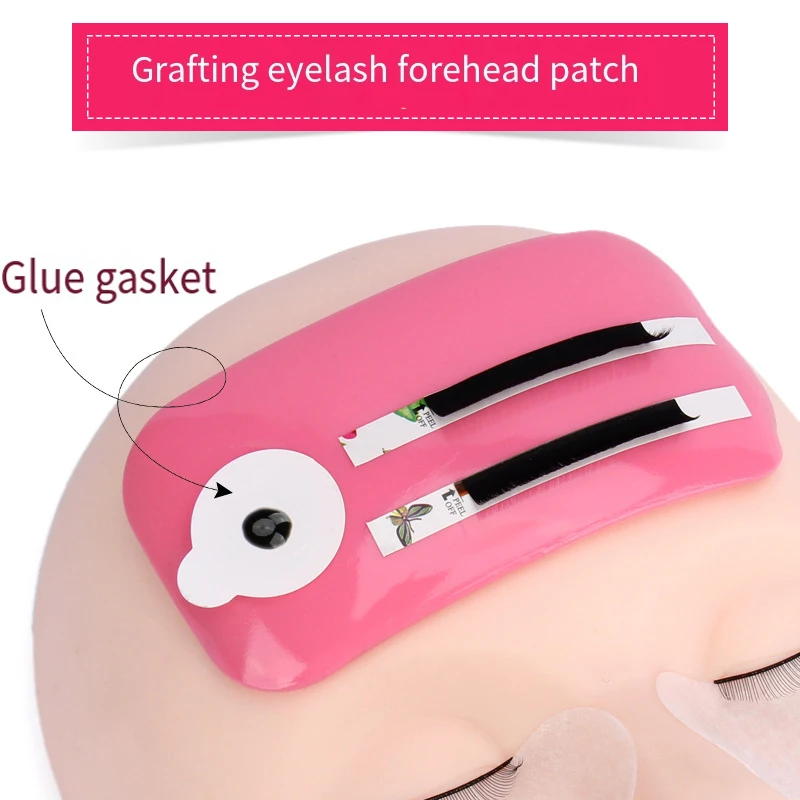 Silicone head pad eyelash Grafting tool grow silicone eyelash forehead gasket Eyelash tool forehead patch women Make Up Tools