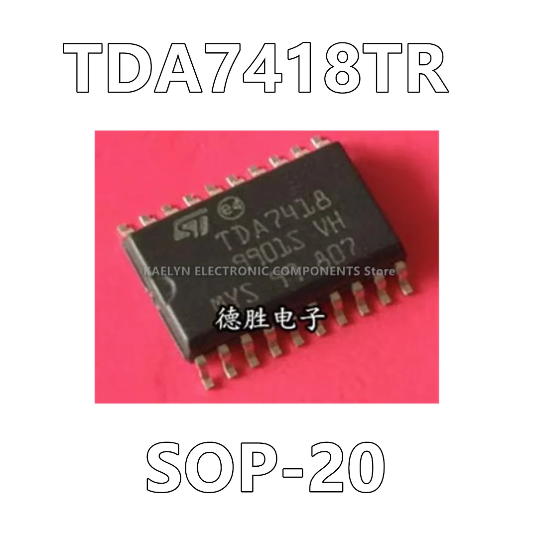 10 Pçs/lote TDA7418TR TDA7418 IC PROCESSOR DE SINAL DE ÁUDIO 20SO
