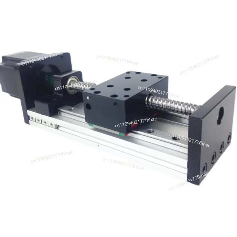 GX80 Double Rail Linear Ball Screw Slide Table Module with 57 Motor Aluminum Alloy Cross Table
