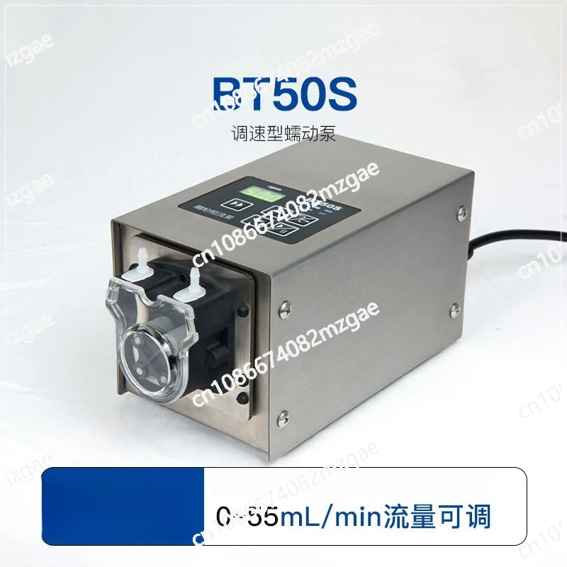 

BT50S Small Speed Control Peristaltic Pump Precision Reagent Sampling Pump Step Driven Drop Pump Small Flow Constant Flow