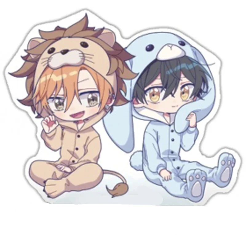 Anime Keychain Miyano Yoshikazu Sasaki Shuumei Acrylic Keyring strap Figure Hanging Accessories 6cm