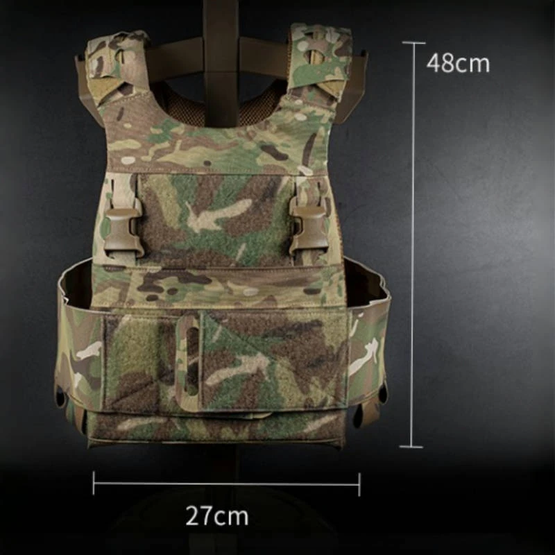 

Lightweight FCPC vest system - quick snap in and heat dissipation lining, comfortable and durable