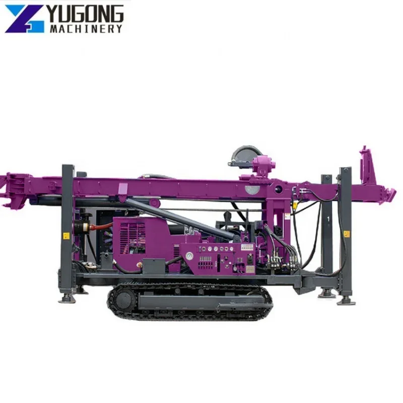 Hydraulic Core Drilling Rig Machine Geological Exploration Sample Drilling Depth 200m Diamond Geotechnical Drill Rigs for Mexico