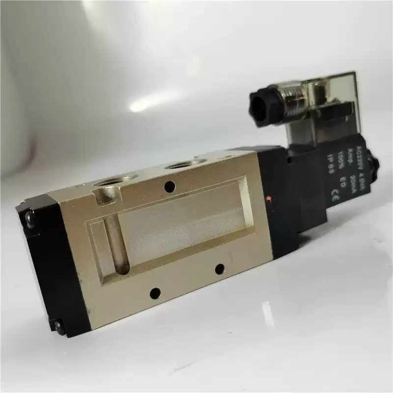 1PCS Solenoid valve SVK2120 two-position five-way reversing valve AC220V DC24V volt electric control valve