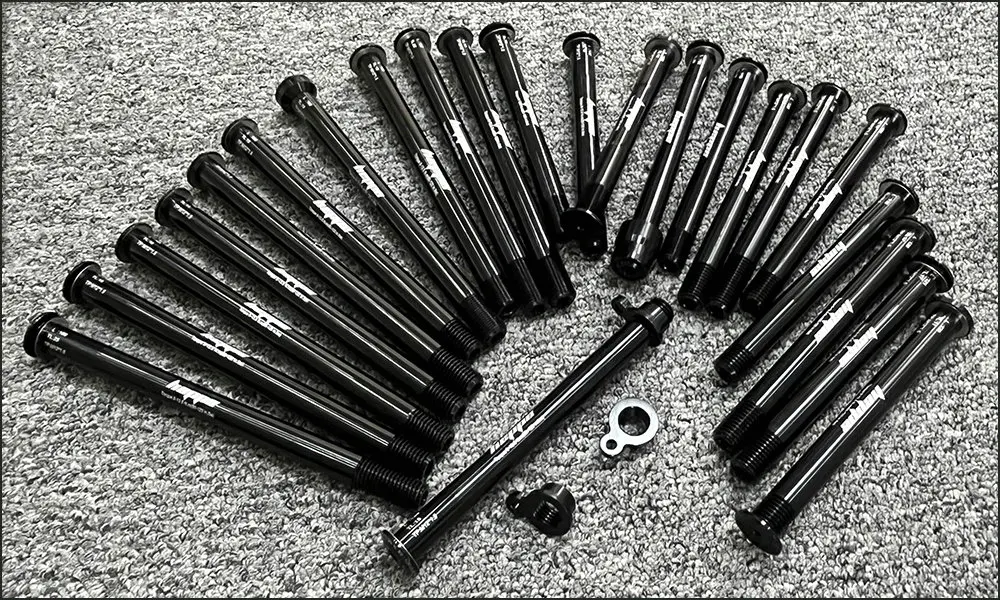 HEPPE MTB Rennrad Steckachse Vorderradgabel Welle Spieße Hinterradnabe Steckachse 12x142/148 12x100/110 Fahrrad Barrel Achse M12xP1,0/1,5 – Detail 20