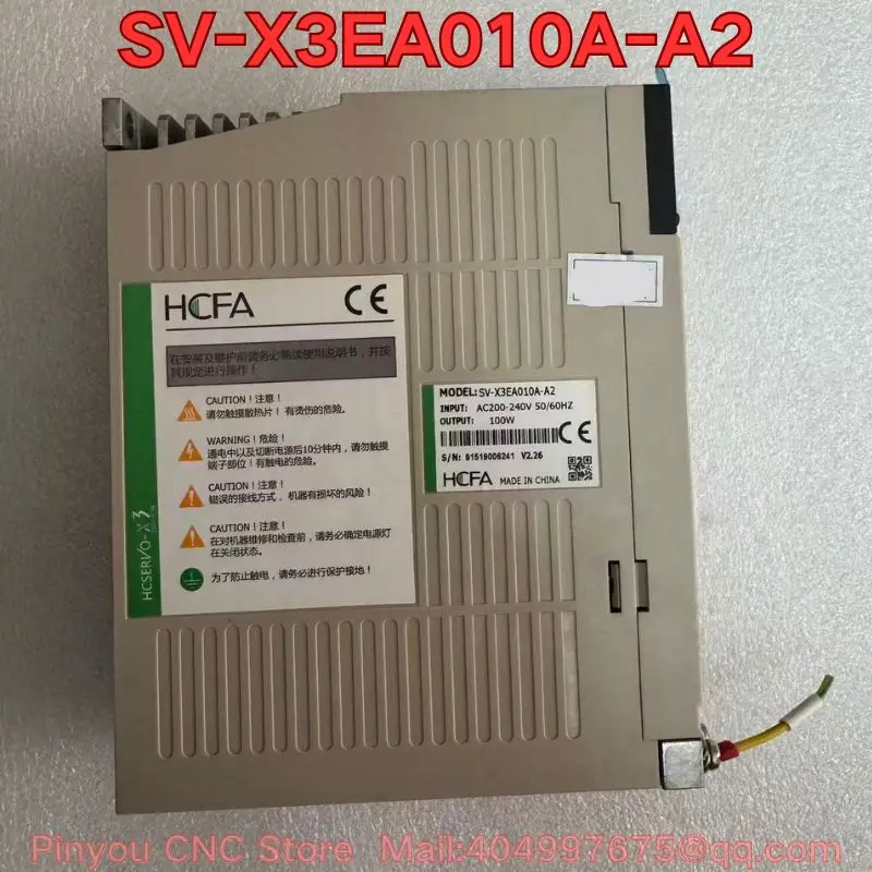 

Проверка функционала б/у сервопривода SV-X3EA010A-A2 показывает нормальную работу. Последние цены на 2026 год.