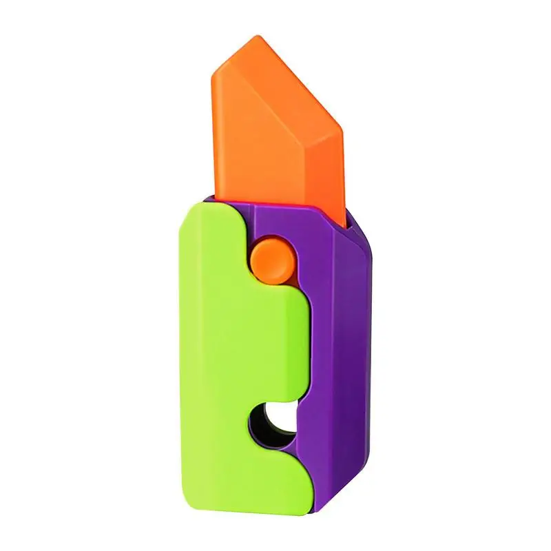 Toy Pocket Knives 3D Gravity Knives Fidget Toy Fake Toy Knives Extra Large Sensory Toys Extra Large Gravity Knives Fidget Toy