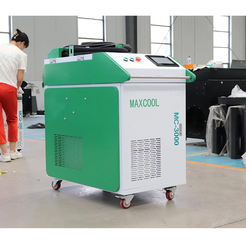 New Design Portable Wood Stone Stainless Steel 3000w 1500w 2000w Fiber Laser Cleaning Machine With Raycus MAX