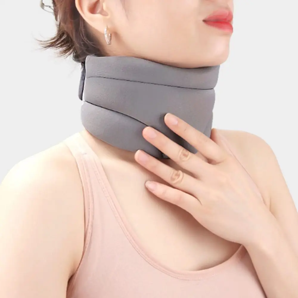 دعم الرقبة تنفس الرقبة عنق الرحم هدفين بلون لينة الرقبة دعم كم الرقبة الصحة المنزلية الرقبة نقالة للنساء