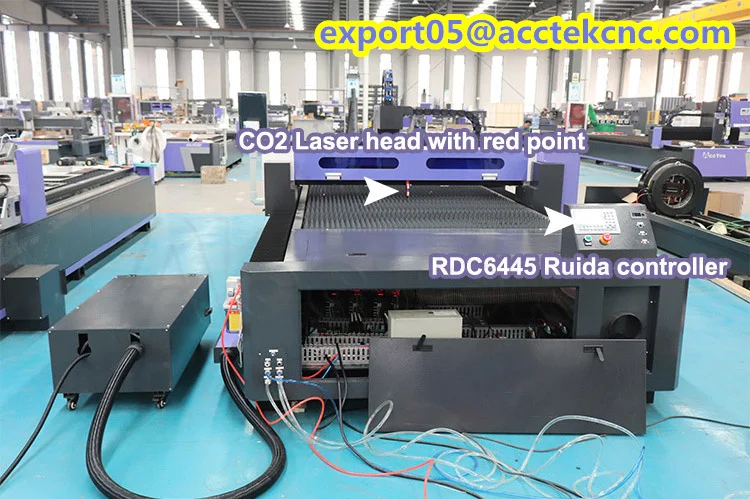 1500W 3000W Double Head Laser Cut Tools High Quality CO2 laser cutter Fiber Laser Cutting Equipment For Metal Non-metal Sheet