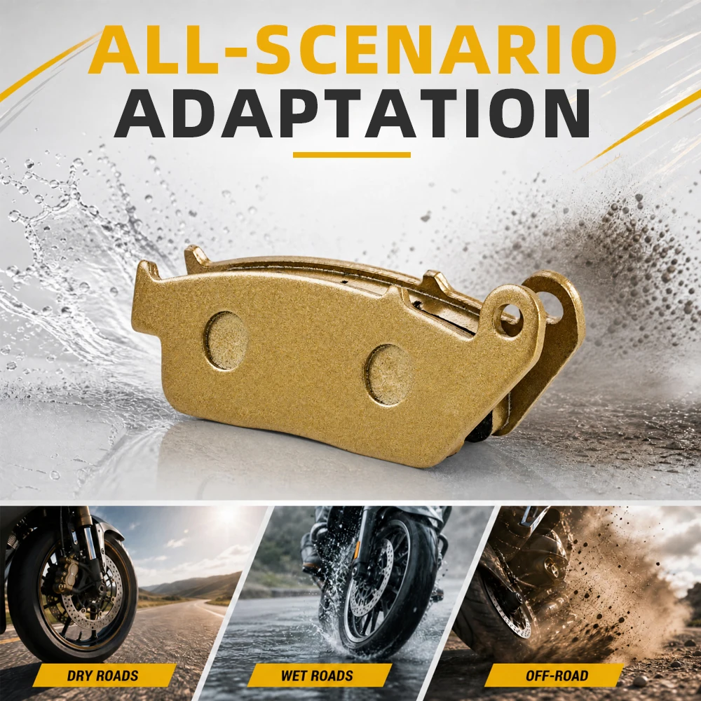 Brake Pads 1 Pair Front Rear Disc Brake Pads For KOVE 800X Colove 800X Motorcycles Accessories Adventure ADV view 6