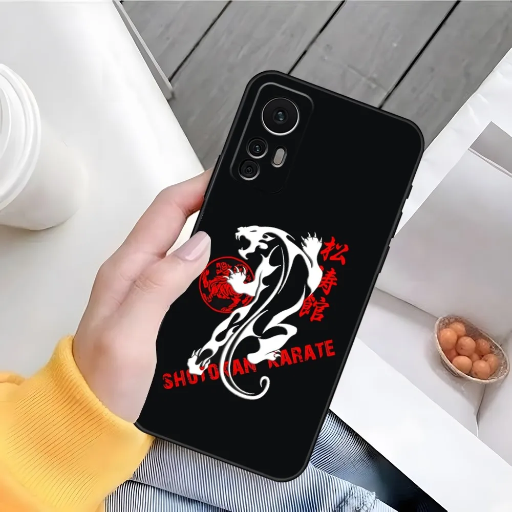 SHOTOKAN TIGER - JAPANESE KARATE SYMBOL Phone Case for Xiaomi 13 12 11T Lite Ultra Redmi Note 12 10 Pro POCO F4 F5 X5 Pro Back C image 2