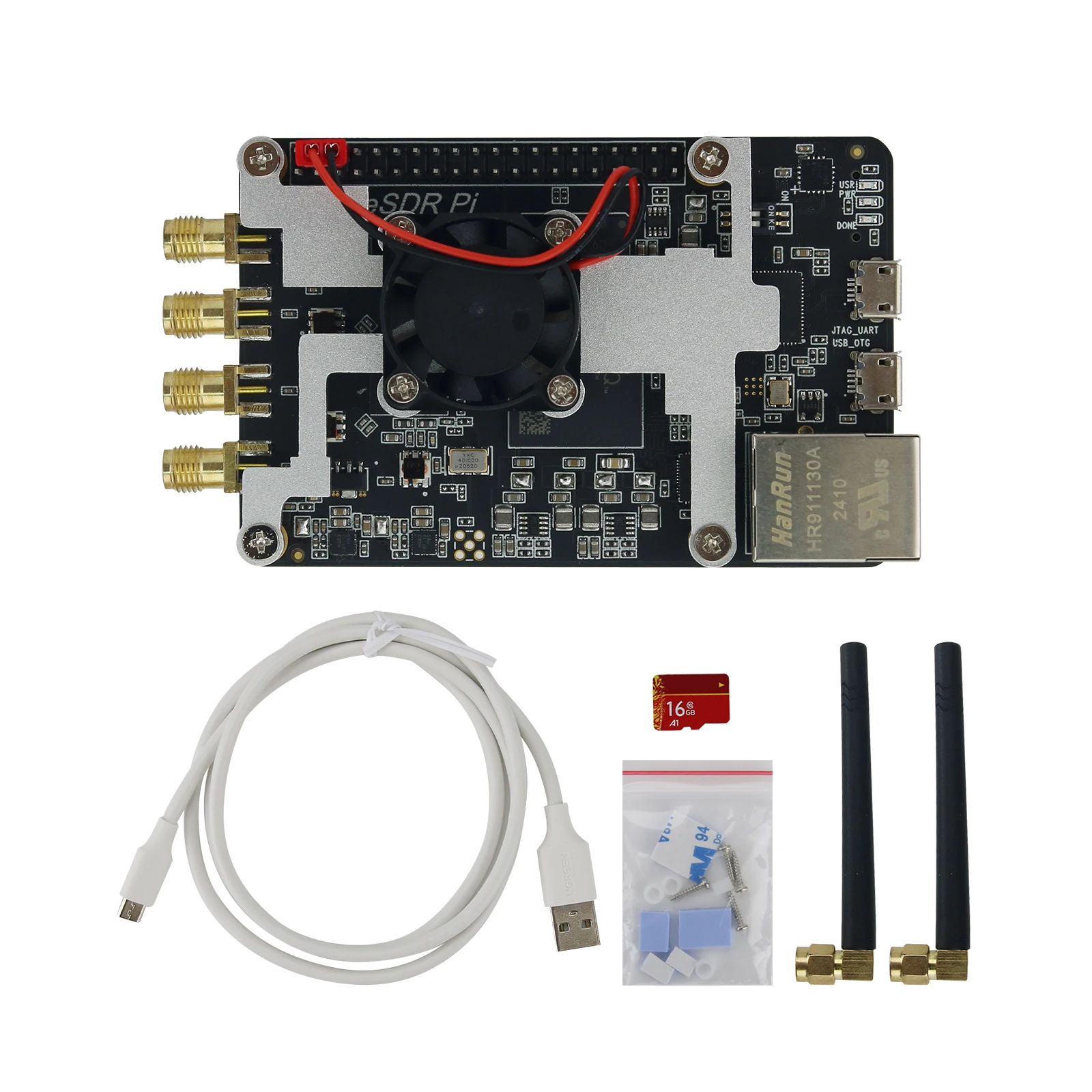 EagleSDR Pi XC7Z020 + AD9361 SDR Development Board Ham Radio Accessory Compatible With PlutoSDR
