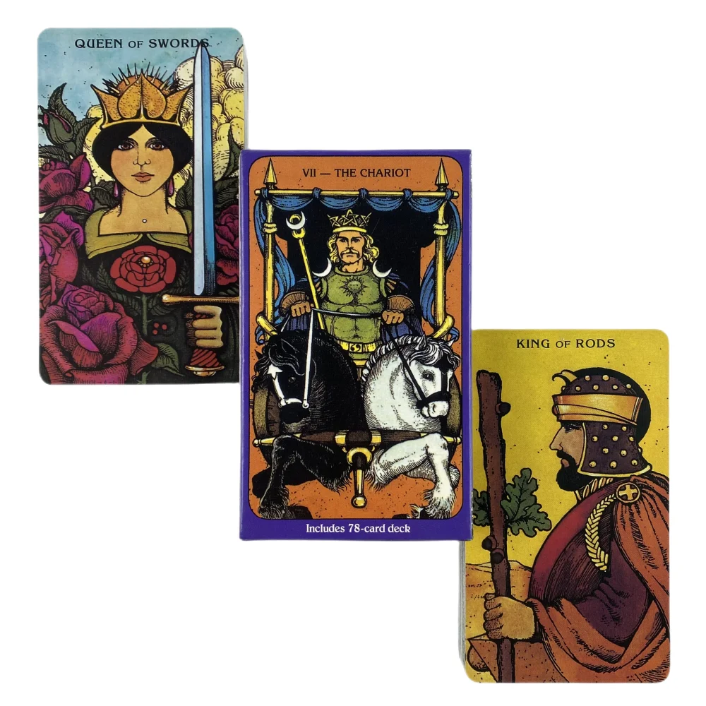 Morgan Greer Tarot karty 78 Deck Oracle angielskie wizje wróżbiarstwo edycja Borad gry