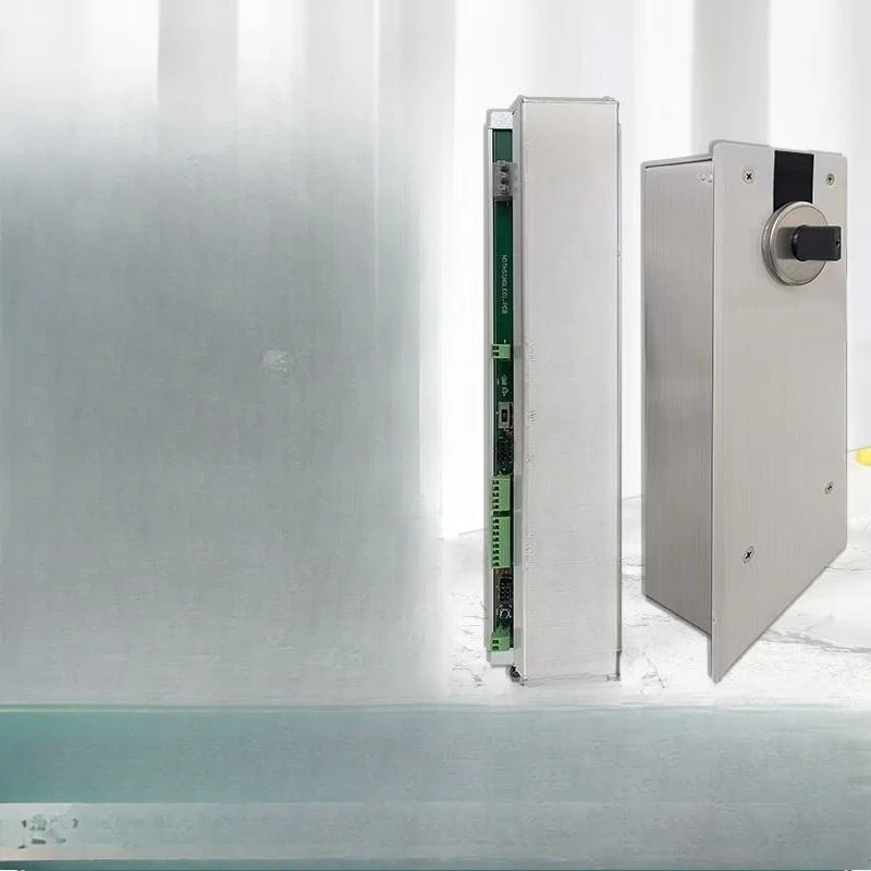 

Electric floor spring Automatic door opener Buried glass and wood door Buried ground spring