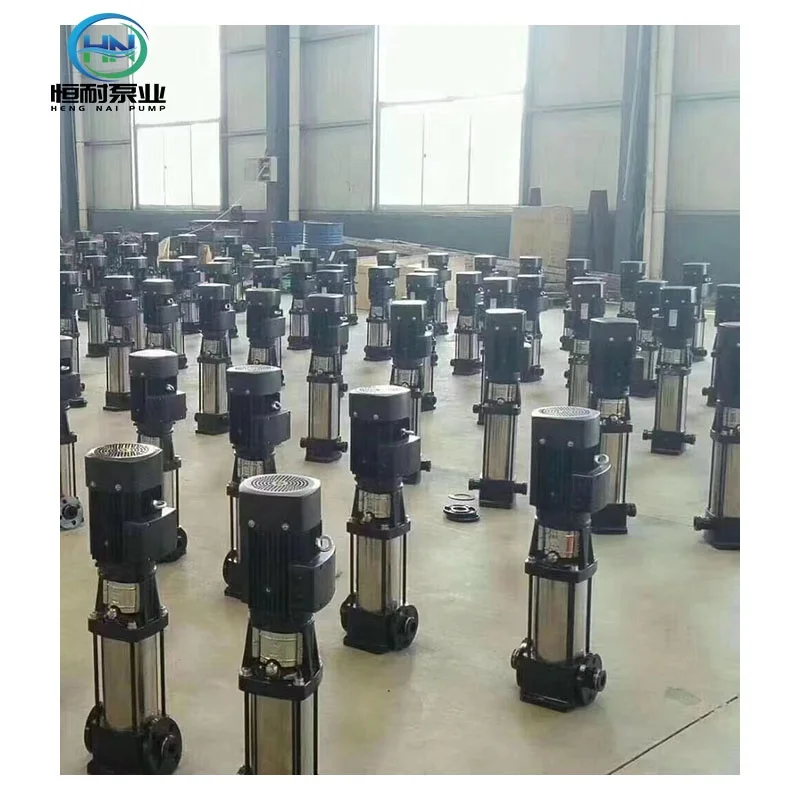 Pompa wielostopniowa ZJZ z zabezpieczeniem przed pracy bez wody, pionowa pompa wspomagająca ciśnienie w rurach, pompa wysokociśnieniowa do zastosowań przemysłowych