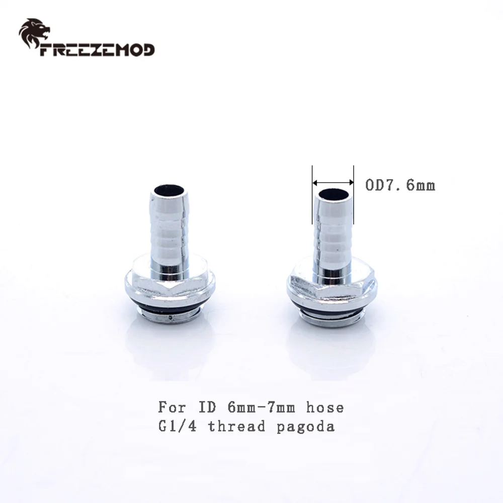 Frezemod-真ちゅう製の熱伝導ホース,ソフトチューブコンプレッション,1/4ホース,直径4〜5mm,モデル7.6/9.3/11mm