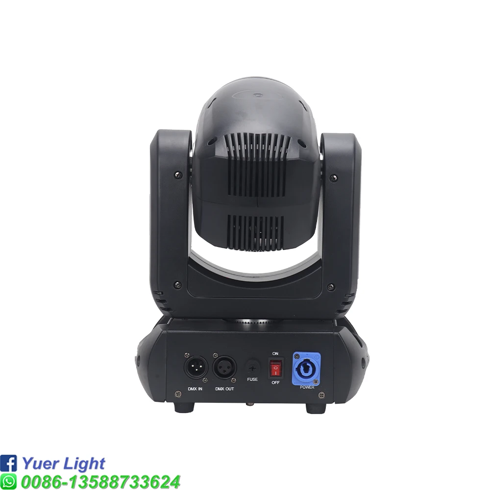 Imagem -02 - Led Moving Head Light com 18 Prisma Rotativo Feixe e Spotlight 18 Prisma Rotativo Dmx Stage Lighting Effect Disco dj Bar Desempenho Pcs