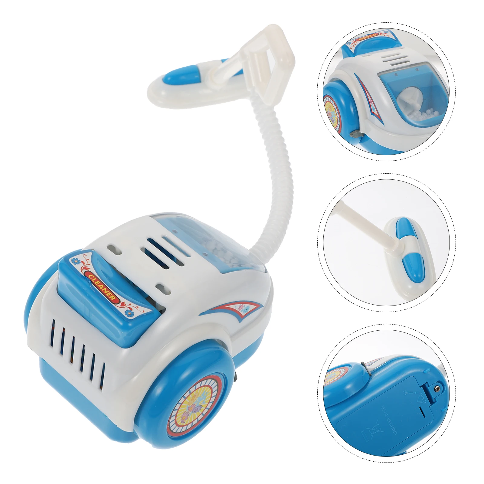 

1Pcs Mini Home Appliance Vacuum Cleaner Educational Simulated Dust Cleaner Compact Interactive Role-Playing Gift