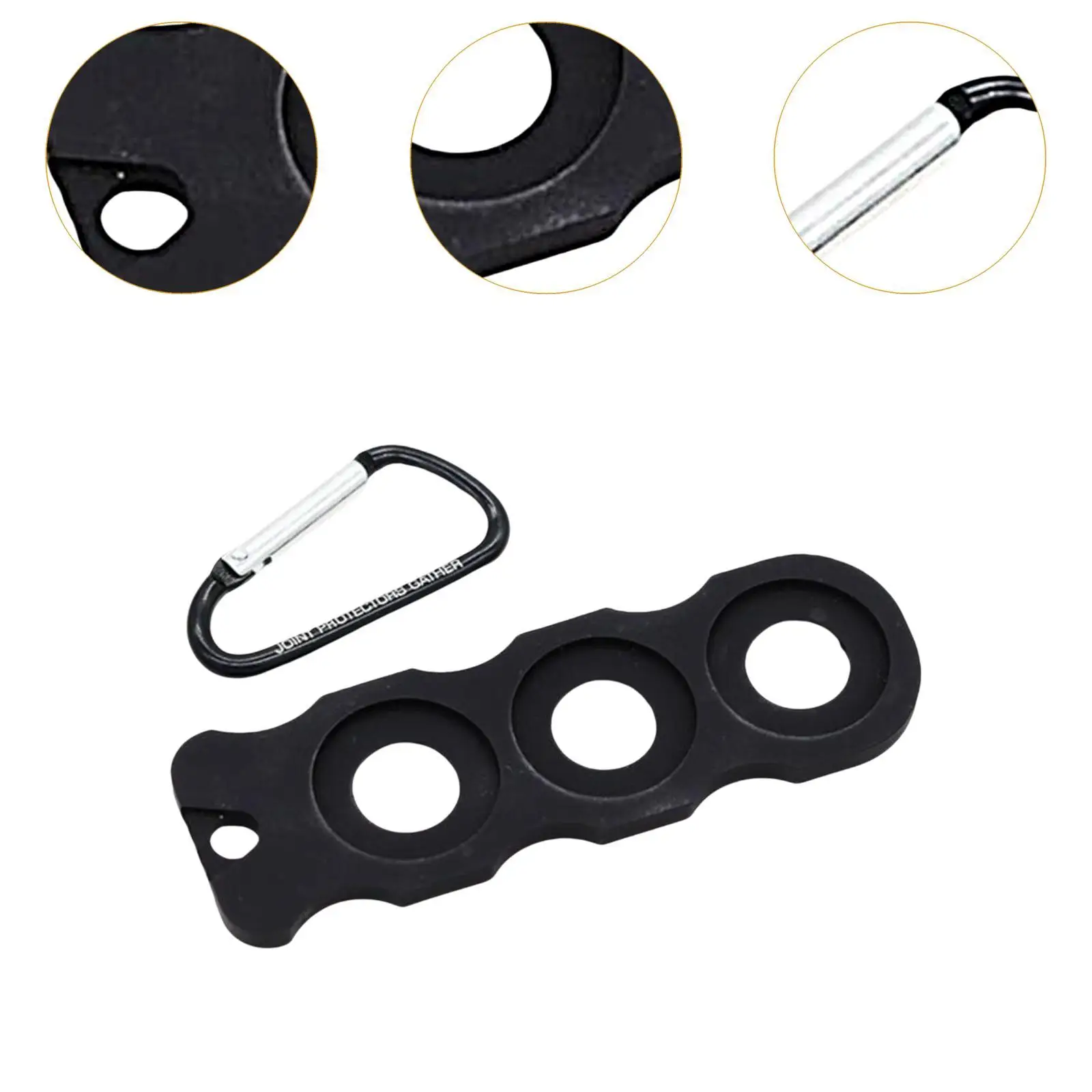 Pool Queue Joint Protector Queue Joint Protector Clip Clip Hold Tool 3-Loch-Abdeckung Schutzkappen Halter Joint Protector Gather