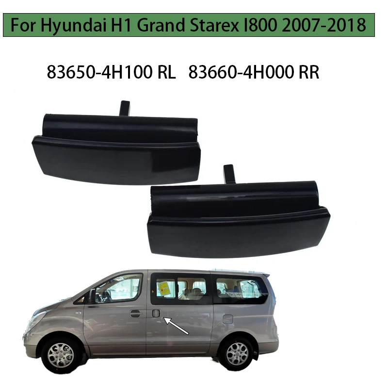 Manijas externas izquierda y derecha de puerta intermedia de automóvil para Hyundai H1 Grand Starex I800 2007-2018 83660-4H000 83660-4H000