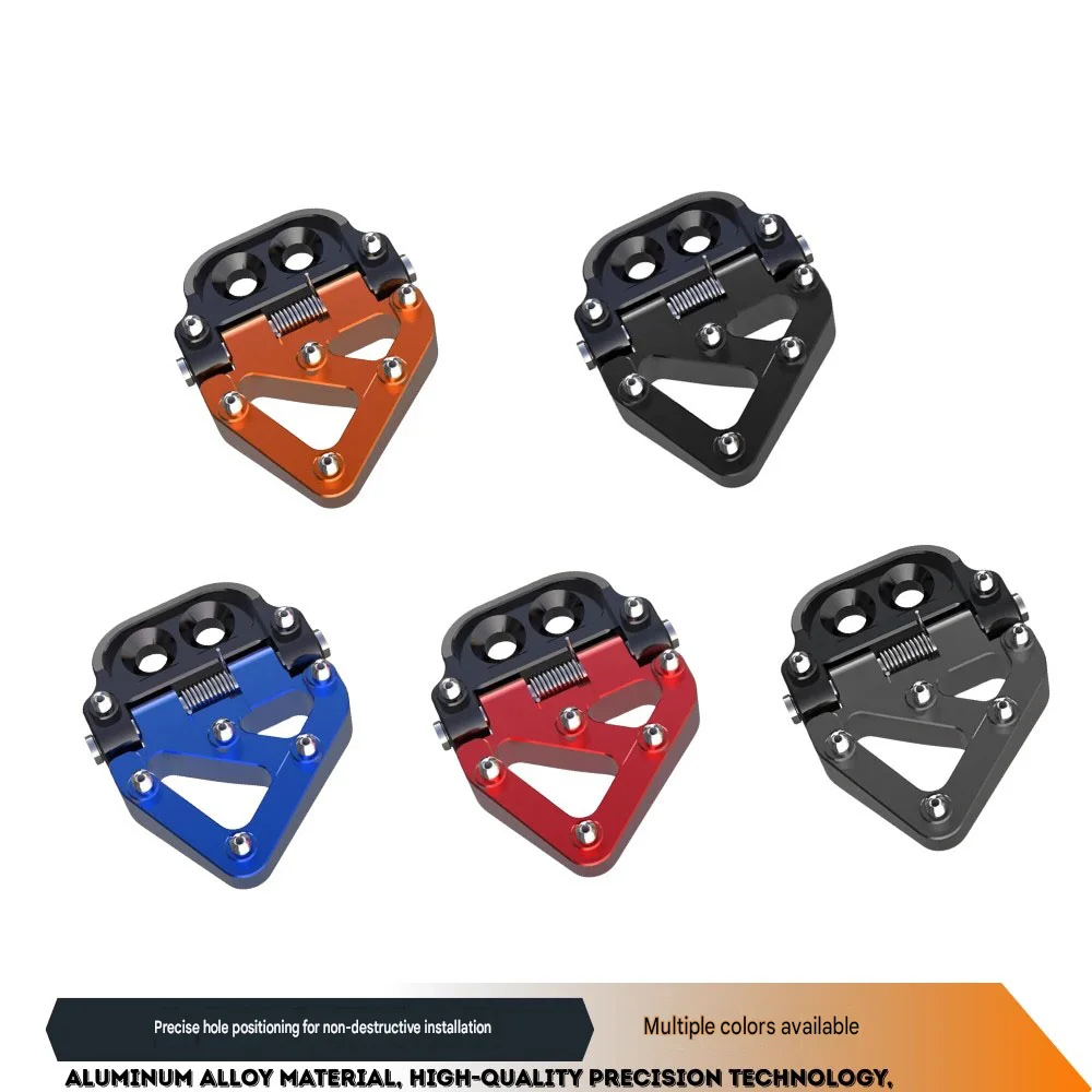 FOR KTM 390/790/890/1290 ADV CNC Folding Rear Brake Pedal Enlarged Anti-Slip Off-Road Extension Block Impact Resistant