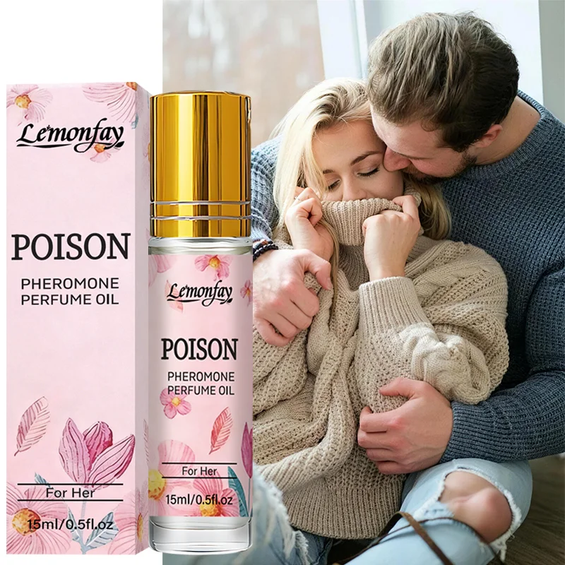 

Lemonfay Poison Pheromone Perfume Oil for Her | Portable Roll-On Long Lasting Fragrance | Travel Size 15ml