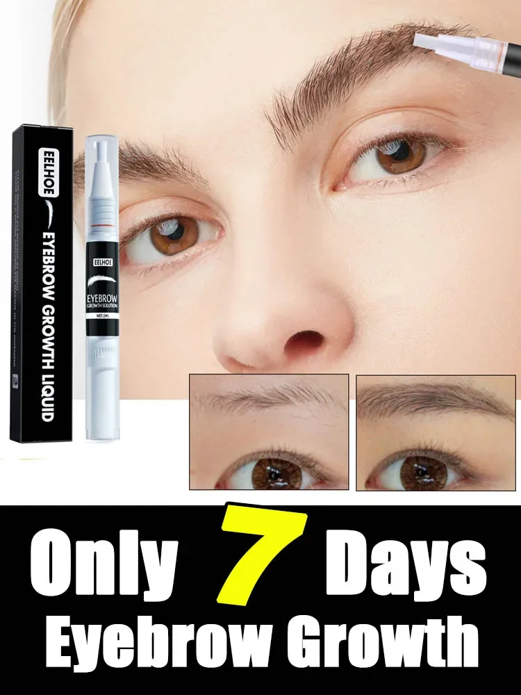 Fast Eyebrow Growth Serum Pen Prevent Eyelash Loss Thicker Fuller Longer Lashes Enhancer Products Nourish Eye Care Makeup Beauty