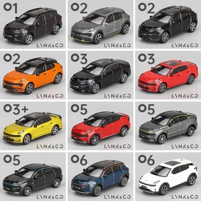 

Bburago 1:64 Lynk & Co Geely Boyue COOL Lantu Series Highquality Static Diecast Alloy Model Car Collection Toy Birthday Gift