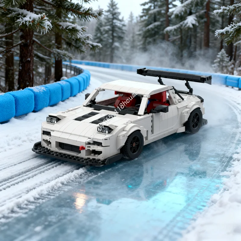 

1188pcs MOC Mazda Carsed Model Building blocks Architecture toys Assemble creative idea Christmas gift Education Brick Kids