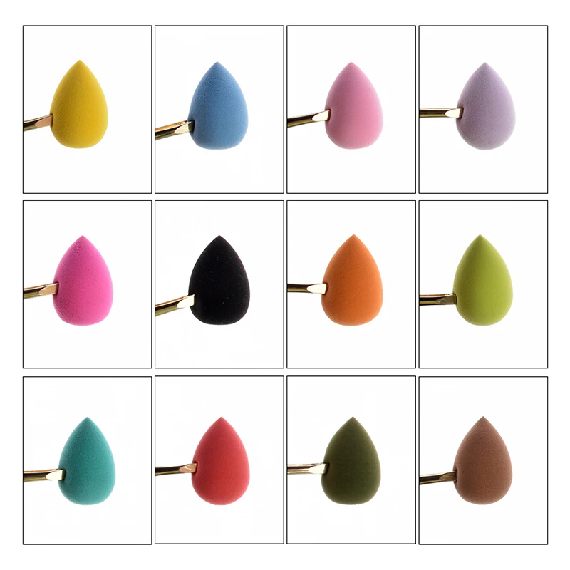 100Pcs Wholesale Mini Beauty Egg Makeup Blender Soft Small Makeup Sponge Cosmetic Puff Foundation Concealer Sponge Makeup Tools