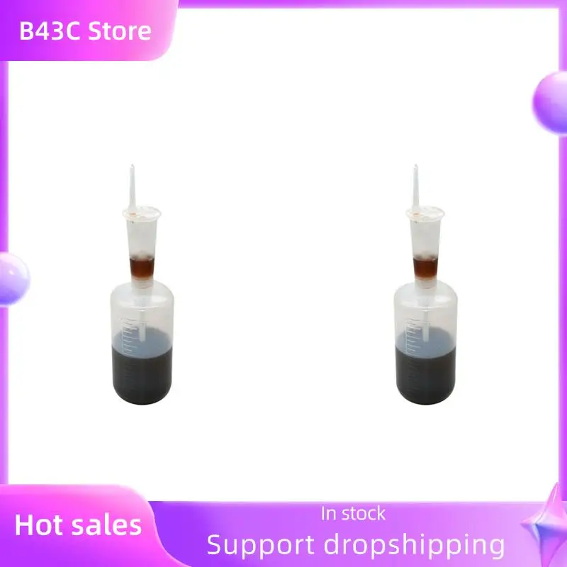 

B14C 2X Oxalic Acid Dosage Syringe For Beekeeping Reusable Dispensing Liquid Dropper For Garden Beekeeper Beekeeping Supplies