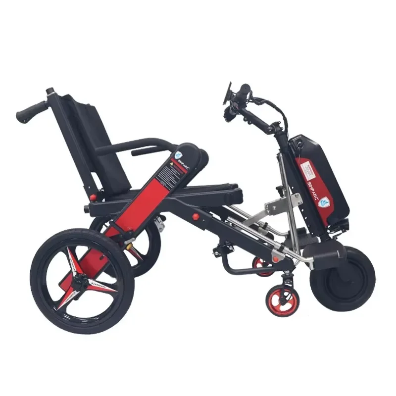 Hand Bike Electric Wheelchair Attachment Heavy Duty Rechargeable Electric Wheelchair