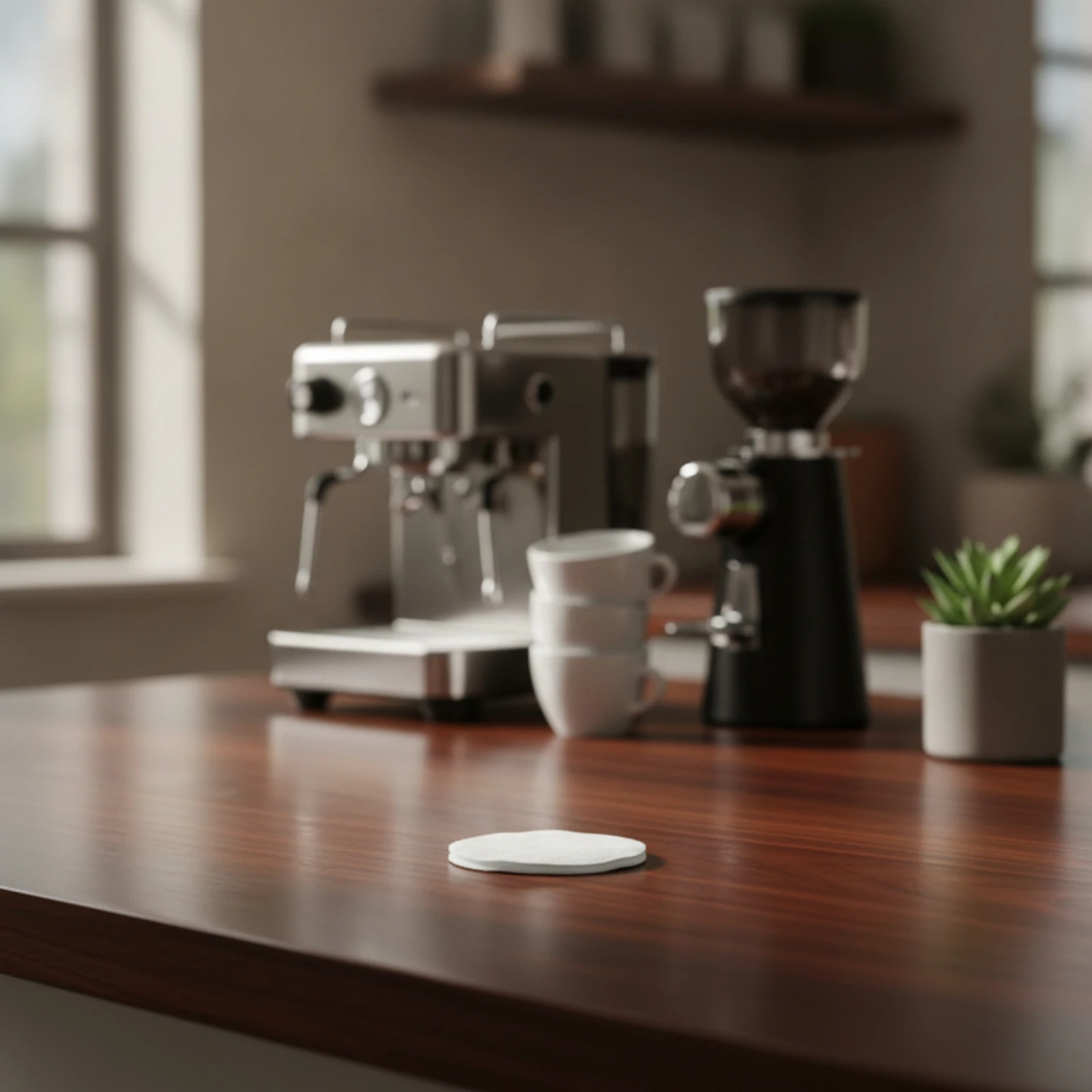 Espresso Strainer Paper Storage Case Attractive Lid Wooden Coffee Strainer Box Kitchen Accessory Debris-Resistant for Baristas