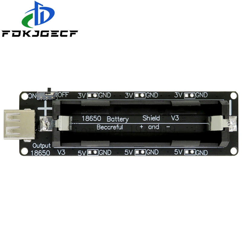 Picture 3: ESP32 ESP32S For Wemos For Raspberry Pi 18650 Battery Charge Shield Board V3 Micro USB Port Type-A USB 0.5A For Arduino Charge