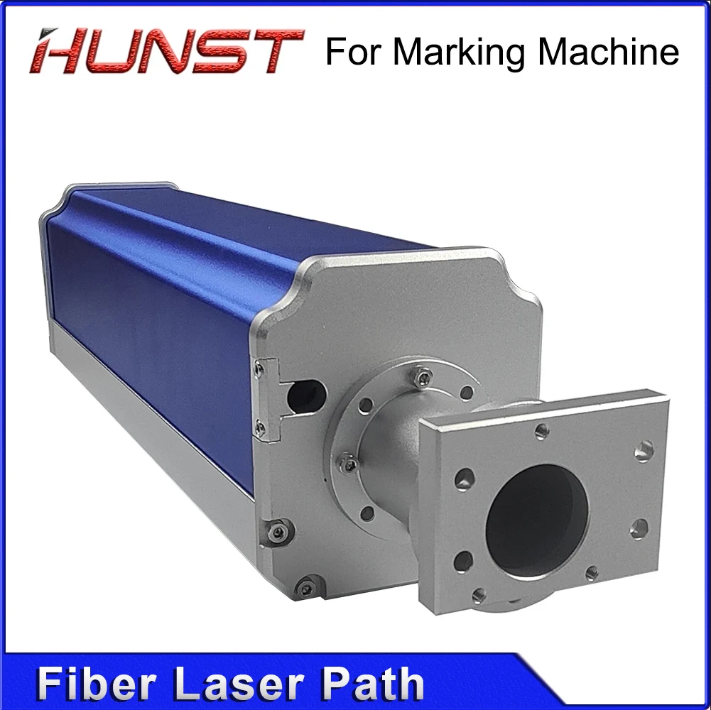 HUNST 파이버 레이저 경로 블루 표준 경로 하우징, Rayucs MAX JPT 인터페이스, 레이저 마킹 및 타각기