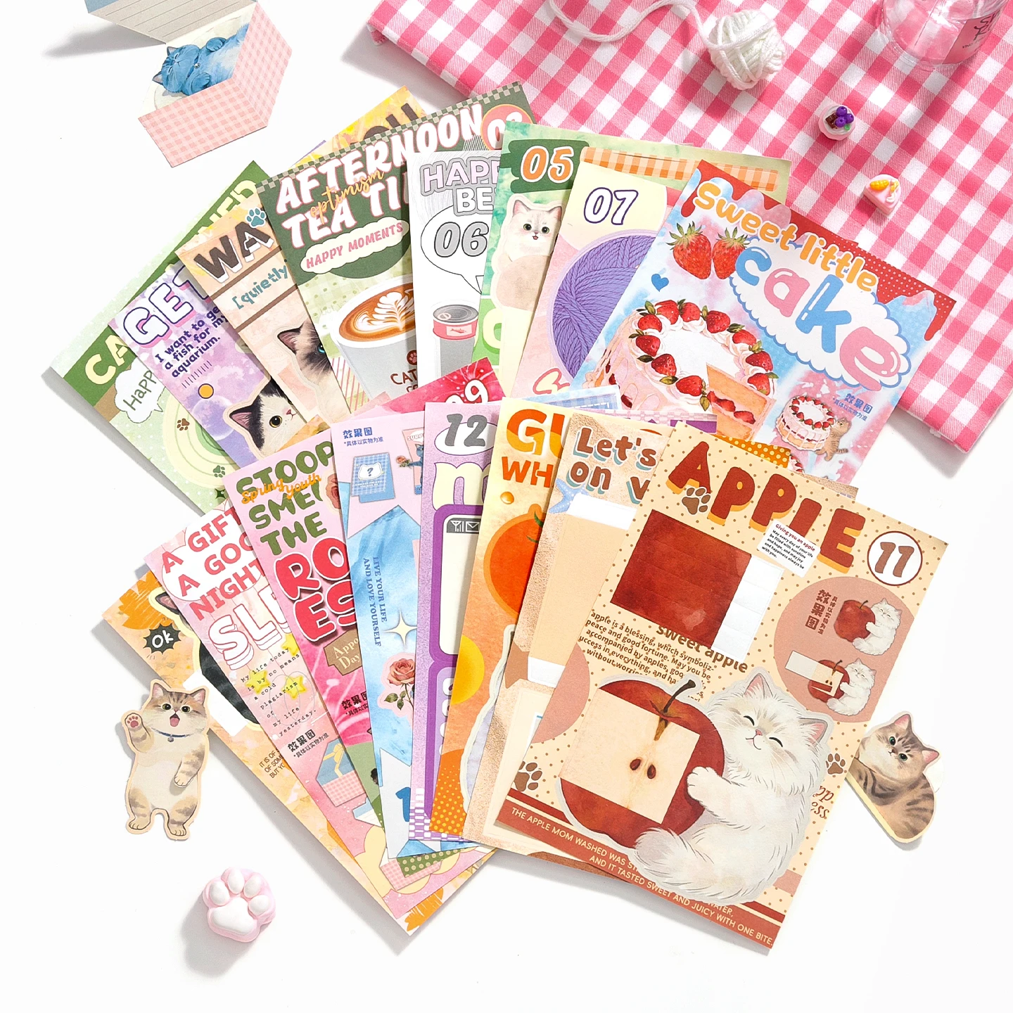 Kreatives DIY-Schreibpapier für Spaß und Praktikabilität, Breakpoint-Stanzung mit Einkerbung, Einfach zum Selbermachen – Detail 9