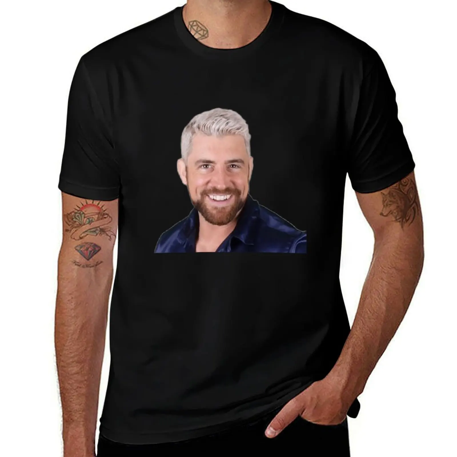 

Joe Hendry Face T-Shirt cute clothes plus size tops aesthetic clothes shirts graphic tees Men's t-shirt