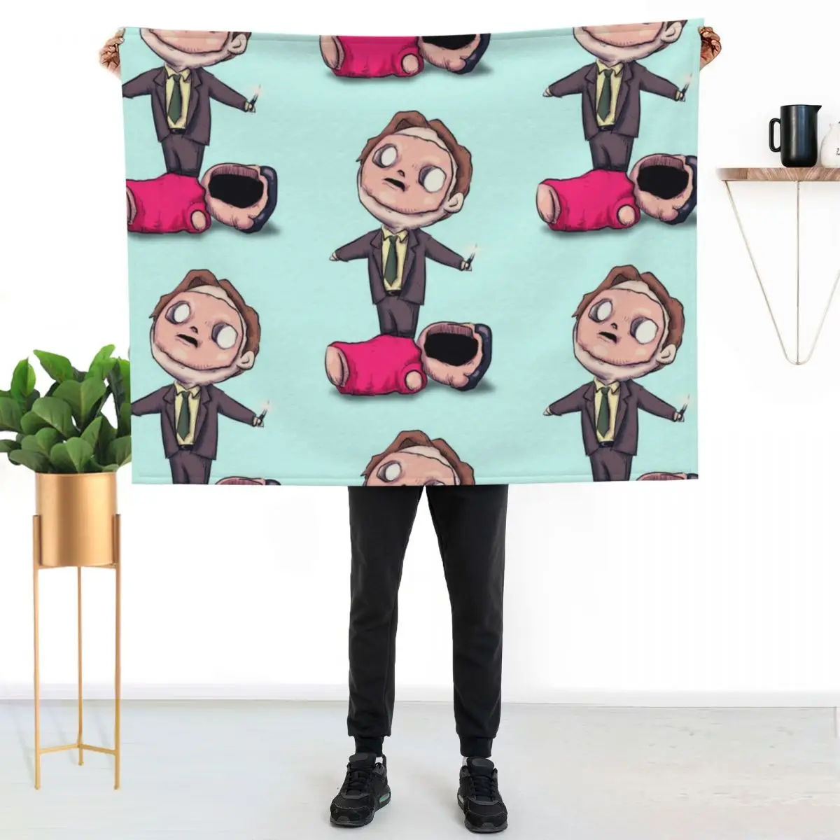 First Aid Training Throw Blanket couch cozy soft plush fuzzy picnic outdoor blanket