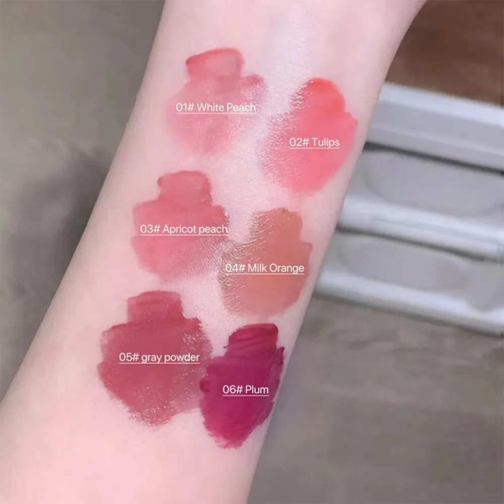 Vloeibare waterglans Spiegellipglazuur Verhelderend Langdurig Hydraterend Glinsterende waterglans Lipgloss Niet-vlekkend