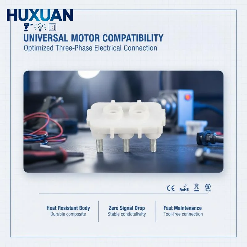Motor Terminal Block Three Phase Insulated Electric Motor Connecting Plate for Professional Electrical Engineering Projects