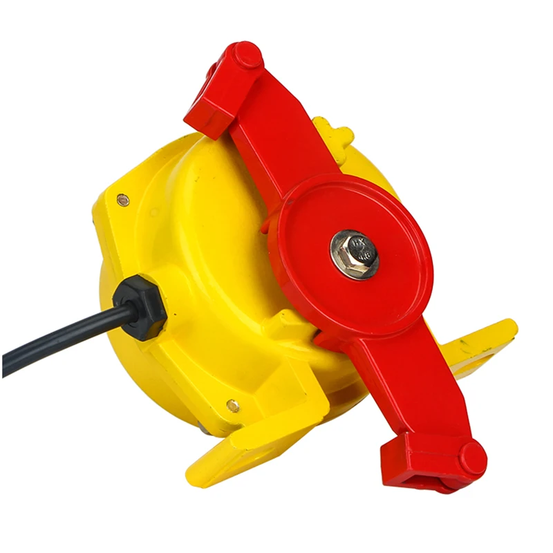 Pull cord switch for conveyors automatic reset rope switches