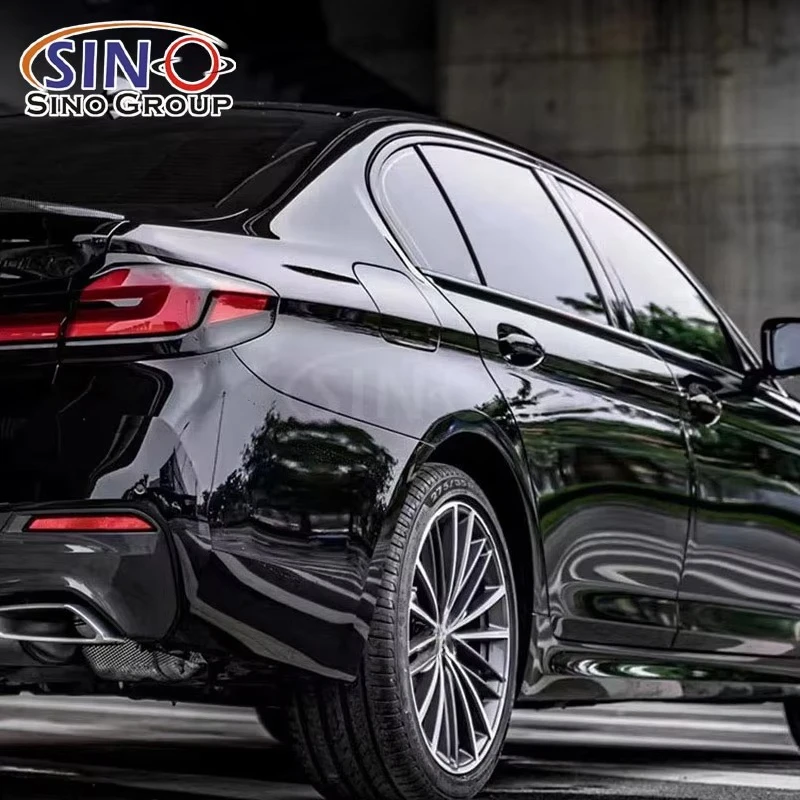 

Car Vinyl High Stretchable Anti Scratch Crystal Piano Black Car Wrapping Vinyl Paint protection Film