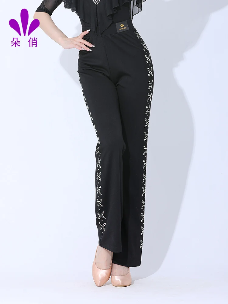 2023 New Woman Waltz Pants National Standard Dance Women's Performance Competition Clothes Social Dance Costumes  2330k