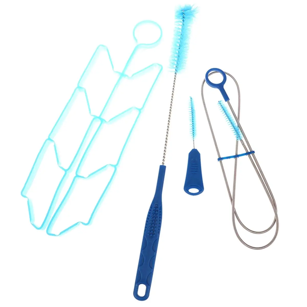 Time Saving 4In1 Water Bag Cleaning Kit Brush Cleaning Tool Water Bag Brush Cleaner Hydration Bladder Tube Brush for Water Bladd
