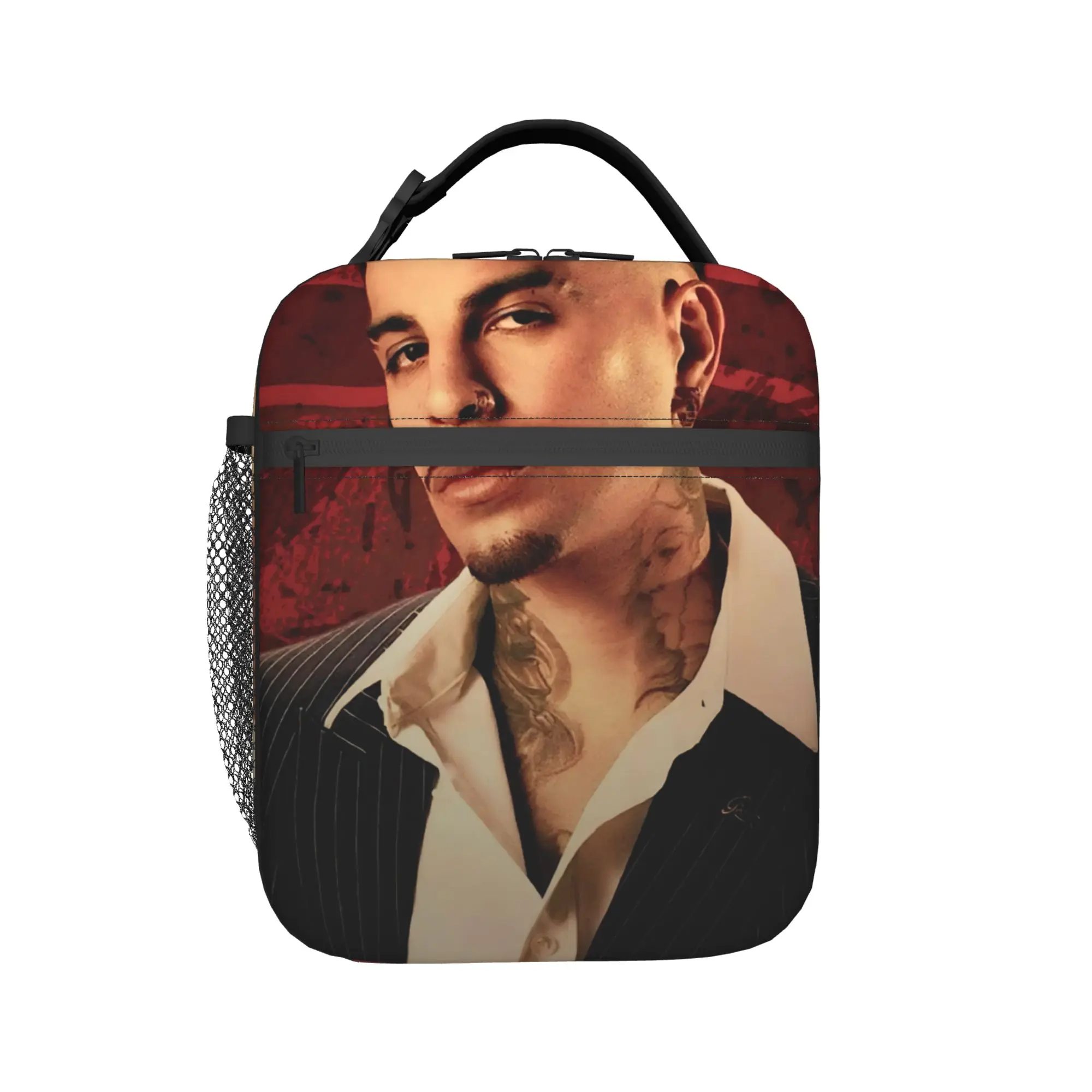 Rauw Alejandro Singer Rapper Thermal Insulated Lunch Bag for Office  Portable Bento Box Men Women Thermal Cooler Lunch Boxes